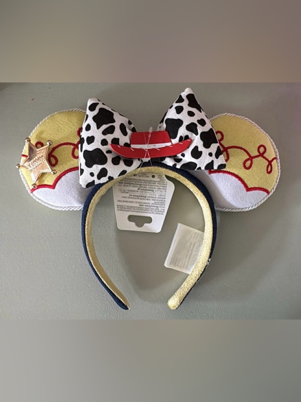 Sheriff Jessie Toy Story Minnie Ears Headband 2026 Disney Parks